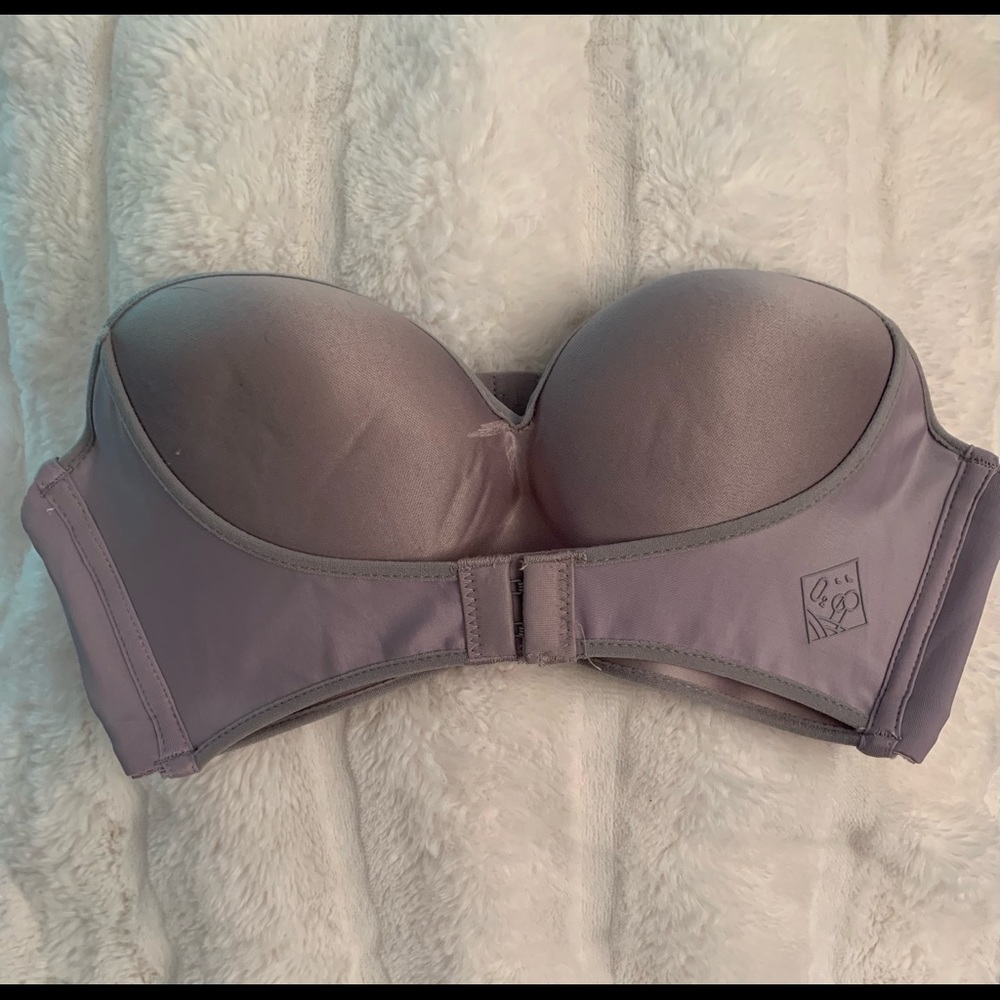 Strapless push up bra